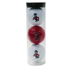 Team Golf North Carolina State Wolfpack - Clear Ball Tube