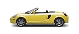 Review AutoArt  / Diecast Model Toyota MR2 Spyder RHD in Yellow