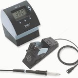 ESD-Safe Digital Soldering Station with Stop+Go Stand
