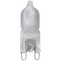 JCD40 FROSTED G9 BASE 40 WATT QUARTZ HALOGEN LIGHT BULB SUPRA LIFE 4,000 HOURS 130 VOLTS G9 HALOGEN BULB