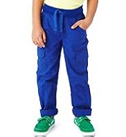 Pure Cotton Straight Leg Trousers