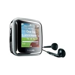 Philips SA 2980 GoGear Spark Tragbarer MP3-Player 8 GB (USB 2.0)