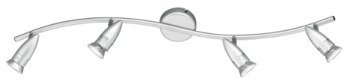 Trio Halogen S-Bogenleuchte 4-flammig titanfarbig Trio Halogen S-Bogenleuchte 4-flammig titanfarbig