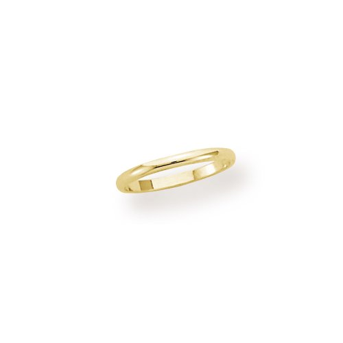 Childrens Toyshop  Jewelry : 14k Yellow Gold 2mm Traditional Women's Wedding Band