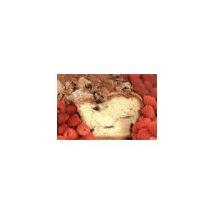 Large Golden Raspberry Coffee Cake by CoffeeCakes.com