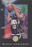 Glenn Robinson, Milwaukee Bucks, 1996 Skybox E-XL Autographed Card