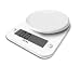 Salter Large Digit White Electronic Platform Kitchen Scale