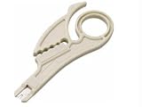 Cables to Go 3788 Plastic Punch Down Tool with Cable Stripper for Krone (Ivory)