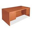 Lorell LLR68541 Hutch W-Doors- 72in.x14-.75in.x37in.- Cherry