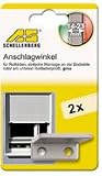 Eigenschaften Unimet Zentrall  / E744756 Anschlagwinkel, grau (2 Stk SB)