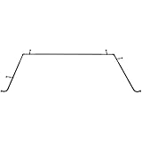 Source Global Bay Window Curtain Rods, 5/8, Brown