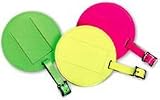 Lewis N Clark Large Neon Luggage Tag