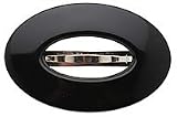 France Luxe Little Oval Barrette - Black