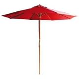 Outdoor Living : YOTRIO INTERNATIONAL LLC 01204 9 WD RED Umbrella