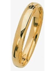 10mm Lazer Hollow Gold Bangle Bracelet