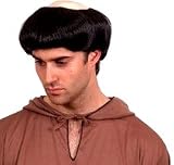 Fancy Dress Costume - Monks Wig with Rubber Top