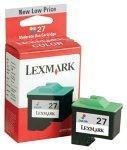 Lexmark 10N0227 colour ink cartridge 27