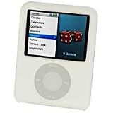 Cellet Apple iPod Nano 3rd Generation White Silicone Case