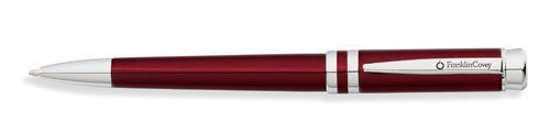 Franklin Covey Freemont, Ballpoint Pen, Vineyard Red Lacquer with Polished Chrome Appointments, by Cross (FC0032IM-3)