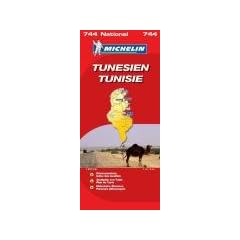 Tunesien 1 : 800 000: Nationalkarte mit Stadtplan Tunis