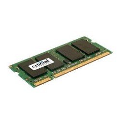 Crucial 2GB 667 Mhz CT25664AC667 DDR2 200-Pin SODIMM Laptop Memory