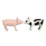 Pink and Spotted Kitchen Pig Salt & Pepper Shakers