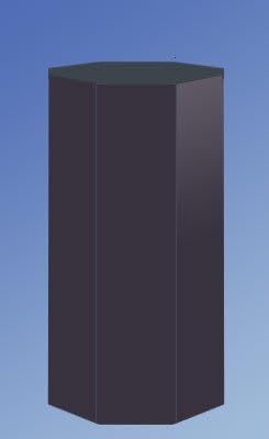 Midwest Tropical Fountain Octagon Aquarium Stand