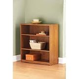 Mainstays 3 Shelf Bookcase-Alder
