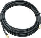 Low-loss Antenna Extension Cable, 2.4GHz, 3 meters Cable length, RP-SMA Male to Female connector