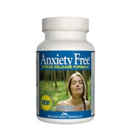 Ridgecrest Herbals Anxiety Free Stress Release Formula Capsule - 60 per pack --