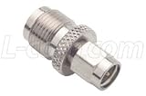 Coaxial Adapter, SMA Male / TNC Female