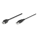 Manhattan, 1 ft. USB 2.0 A Male to A Female Extension Cable, Black