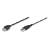 Manhattan, 1 ft. USB 2.0 A Male to A Female Extension Cable, Black
