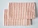 Bacati Ikat Coral Stripes 2 Pc Muslin Crib Sheets
