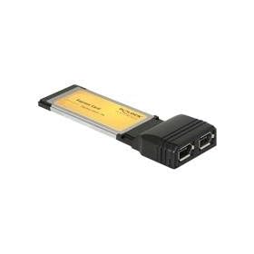 DeLOCK Express Card to 2 x FireWire A - Video input adapter - ExpressCard/34