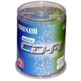 Maxell 100 pk Recordable Cd 80 Mins