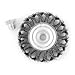 Vulcan 4 Knotted Wire Wheel 694341OR