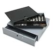 Sparco Removable Tray Cash Drawer, Gray