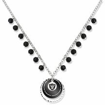 Oakland Raiders Game Day Necklace