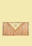 Overture half bamboo fence panel