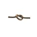 Vintaj Natural Brass Love Knot Creative Bar Toggle 31mm (1)