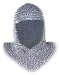 Medieval Chainmail Coif Chain Mail Headpiece SCA