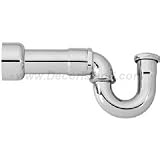 Westbrass 1 1/2 New England Style P-Trap D402NE-1-02
