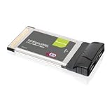 IOGear eSATA 1.5 Gbps Dual Port CardBus Card (Tri-language Package) GPS702W6