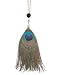 Peacock Feather Necklace
