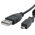 USB U8 U-8 Cable Lead Cord for Kodak Easyshare C140, C180, C182, C190, C310, C315, C330, C340, C350, C360, C433, C503, C513, C530, C533, C603, C613, C623, C633, C643, C653, C663, C703, C713, C743, C763, C813, C875, C913 Digital Camera - 5 Feet black - Hi-Tech Dealz&reg;