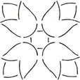 8 Tulip Quilting Stencil 21eCFRLopzL. SL160 8 Tulip Quilting Stencil