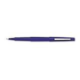 Porous Point Pen, 1.1MM, Fine Tip, Purple Barrel/Ink, Dozen PAP84501