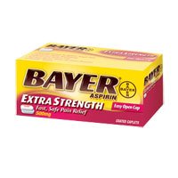 Bayer Aspirin Pain Reliever/ Fever Reducer, Extra Strength (500 mg), 100-Count Caplets Bayer 312843510753