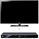 LG 47LE5400 47 inch Class 1080p HD LED LCD TV, Bundle- with LG BD550 Blu-ray Disc Player